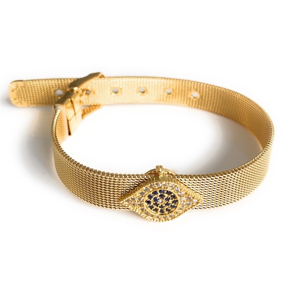 Jewelry - Gold Evil Eye Bracelet